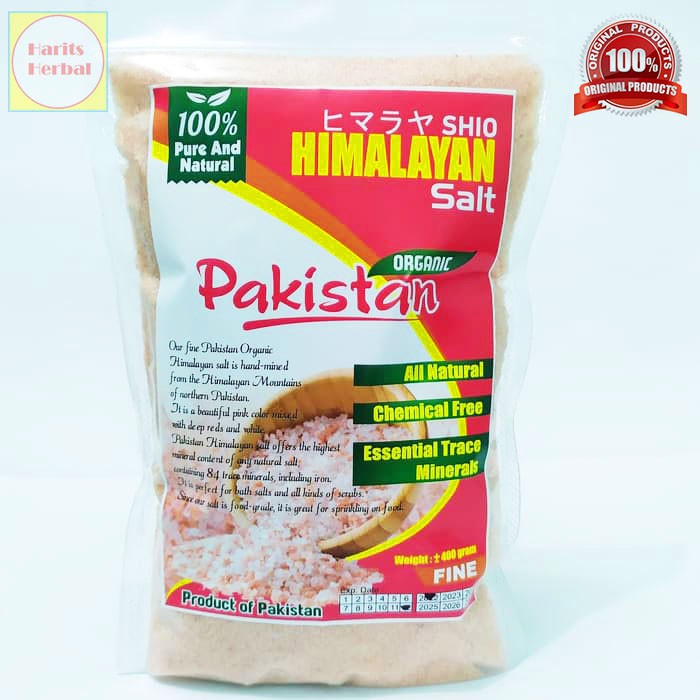 

Garam Himalaya Organik Pakistan Himalayan Pink Salt Garam Ajaib