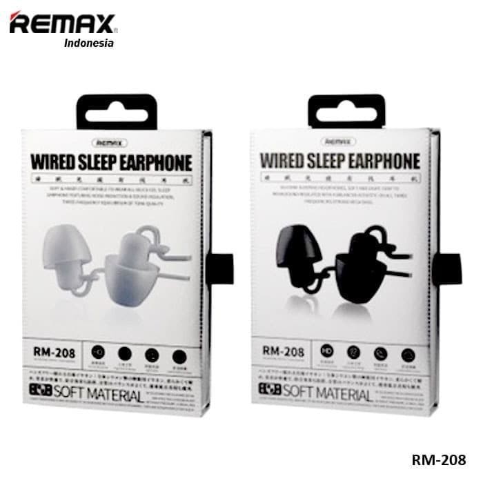 Remax Sleep Silicone Wired Earphone RM-208