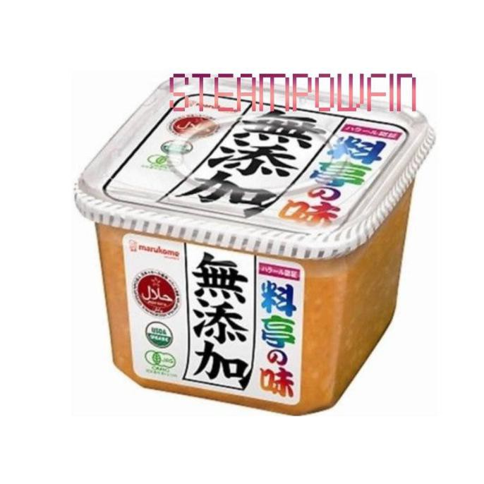 

MARUKOME JAPAN NO ADDITIVE SALT MISO DASHI SUP JEPANG MILD PASTE 750G