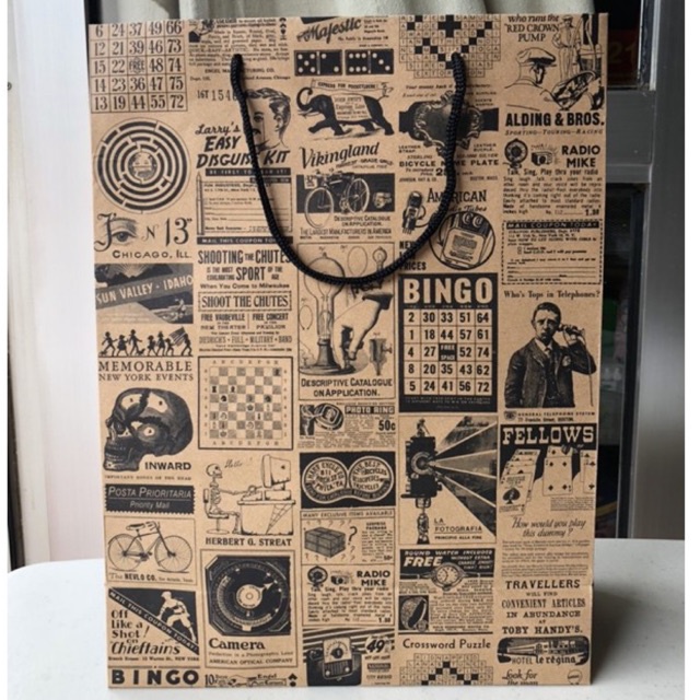 

paper bag typo