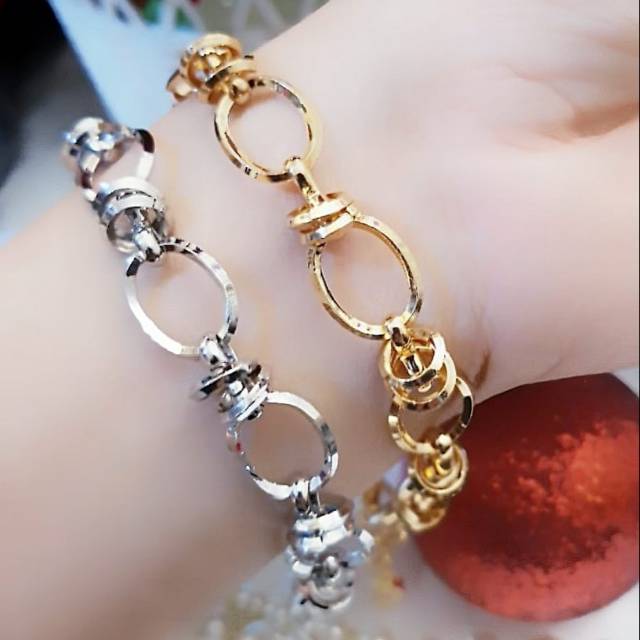 Xuping gelang lapis emas 24k 1467k