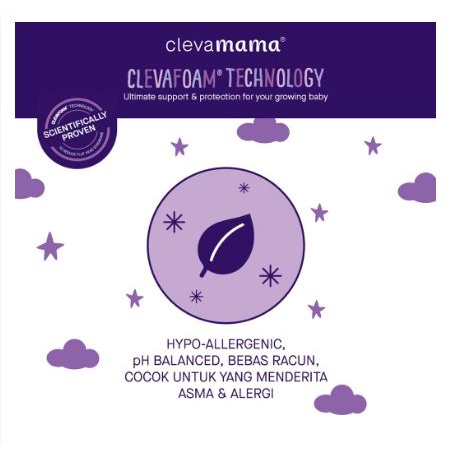 Clevamama Clevafoam Baby Pillow 0-12m