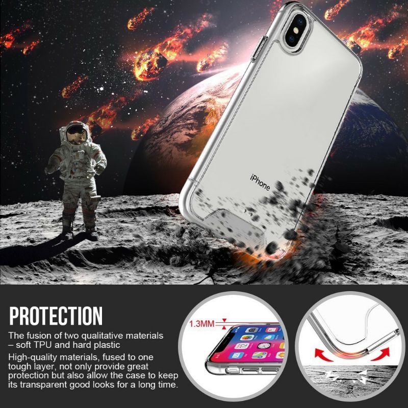 Soft Case Space Iphone X Iphone Xs Iphone Xr Iphone Xs Max Military Drop Case High Quality Silikon Transparan