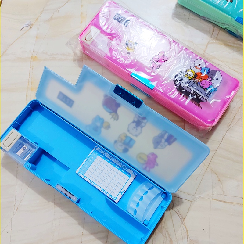 Tempat Pensil BTS BT21 Kotak Pensil Sekolah