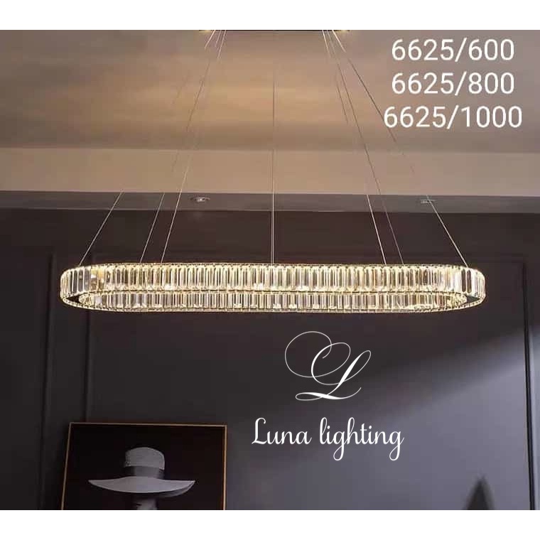 Lampu Gantung Kristal LED 6625