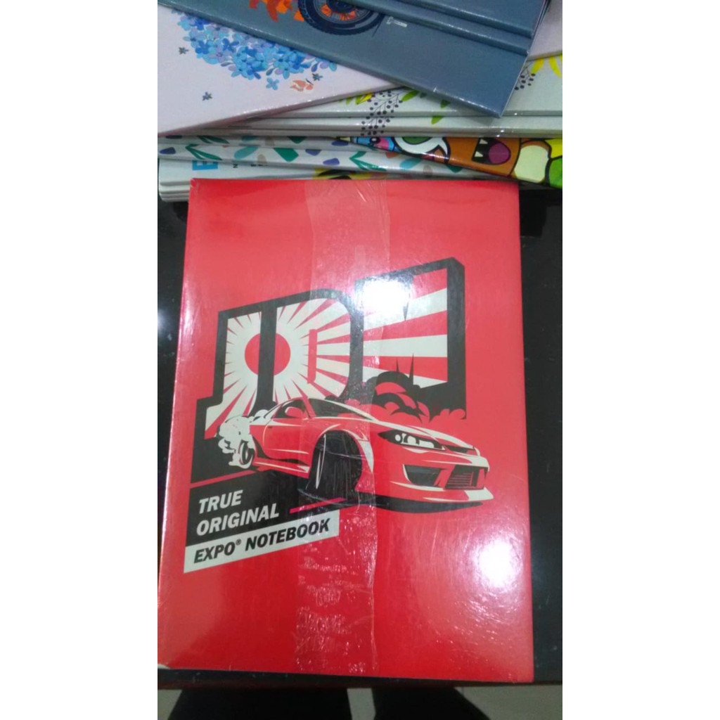 BUKU TULIS BOXY LOCOMOTIF 42 LEMBAR CAMPUS WARNA MOTIF BERGARIS LUSIN ECER GROSIR EXPO NOTEBOOK-Boy 3