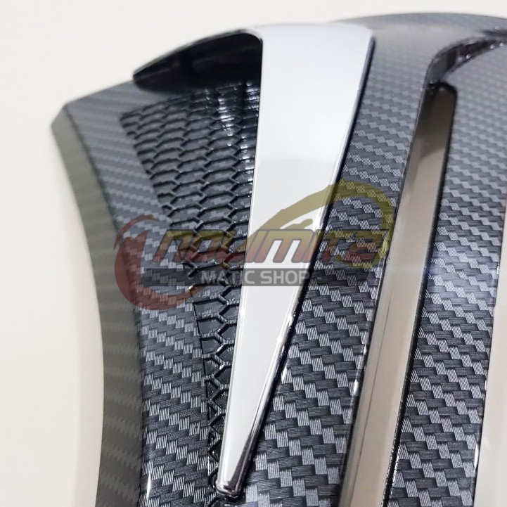 Cover Sayap Body Depan Bawah NEMO Carbon Yamaha NMAX 2020