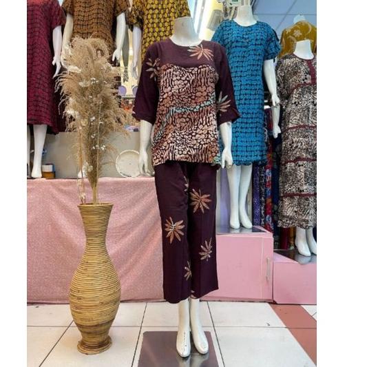 codeT9f9E--stelan cp standar putri diana //stelan baju tidur putri diana//batik putri diana pekalong