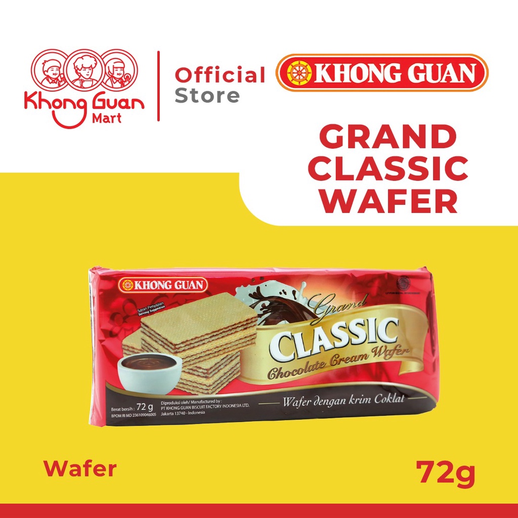 

KHONG GUAN Grand Classic Wafer Pack 72 Gram