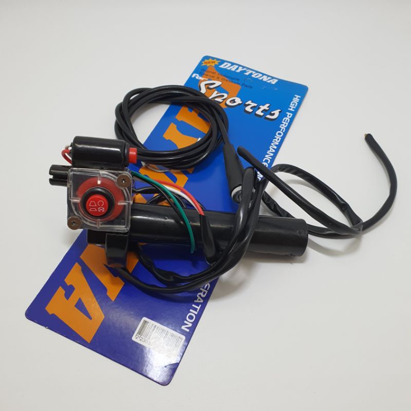 Gas Spontan Matic Daytona 2 Tombol Plus Kabel Gas Rem Spontan Universal