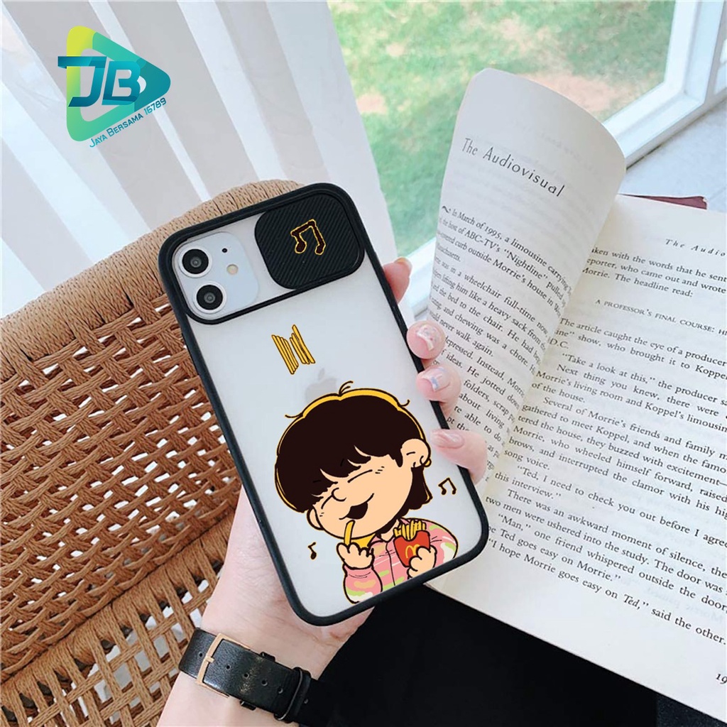 SOFTCASE SLIDE KAMERA KPOP OPPO VIVO SAMSUNG XIAOMI REALME IPHONE ALL TYPE JB4956