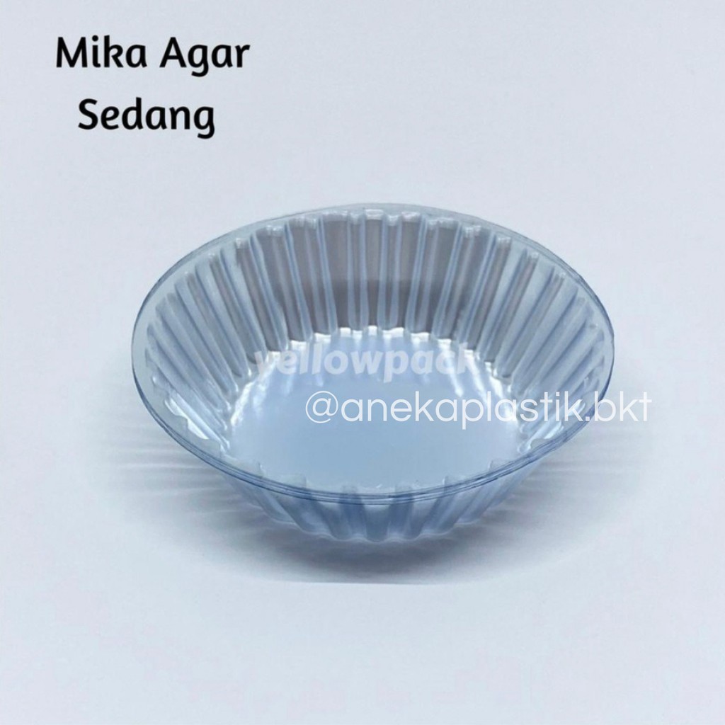 MIKA ROTI / MIKA AGAR transp / MIKA PUDING TELOR / mika jelly ukuran kecil, sedang, besar