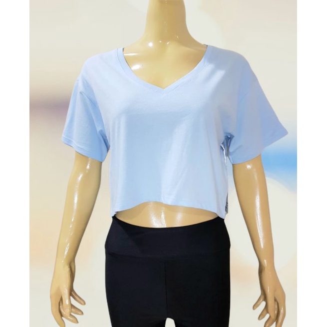 BLOUSE CROPTOP FOREVER21 TERMURAH