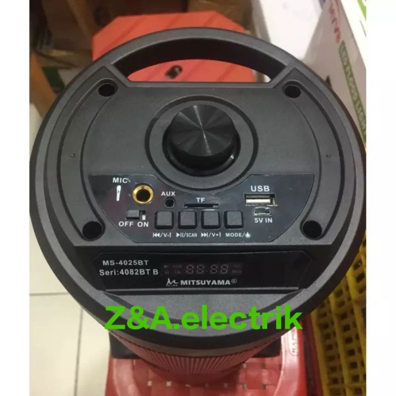 Radio Speaker Bluetooth MS/SERI-4082BT B MITSUYAMA