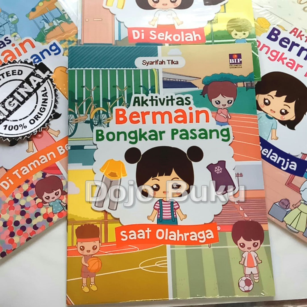 Seri Aktivitas Bermain Bongkar Pasang by Syarifah Tika