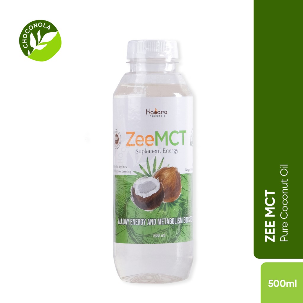 Zee MCT OIL 500 ml pure coconut oil Vitamin Keto
