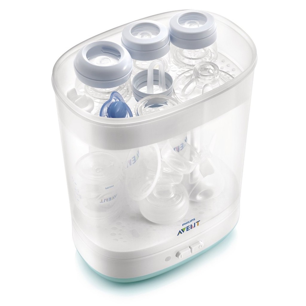 Philips AVENT 2in1 Electric Steam Steriliser Desain Slim Proses Cepat