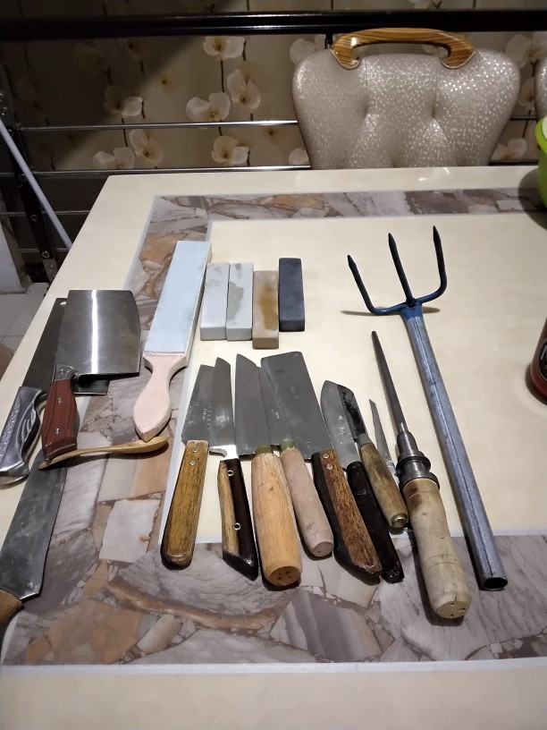 Pisau Set 7  Tajam - Set Faza