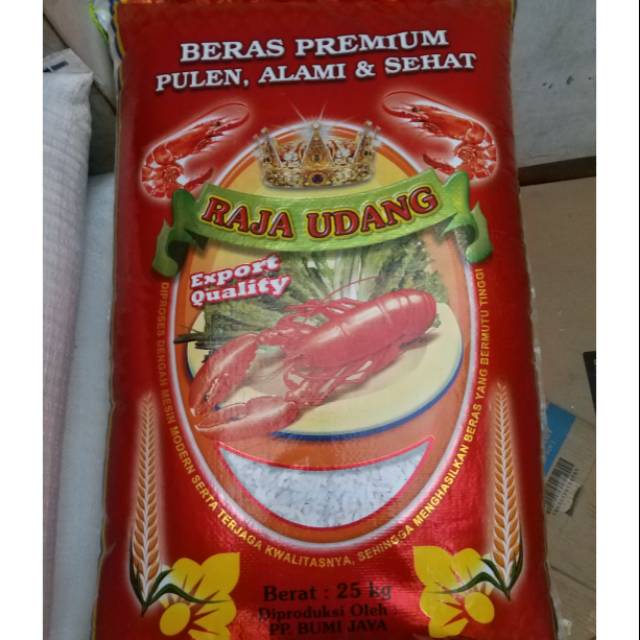 Beras Raja Udang 25kg