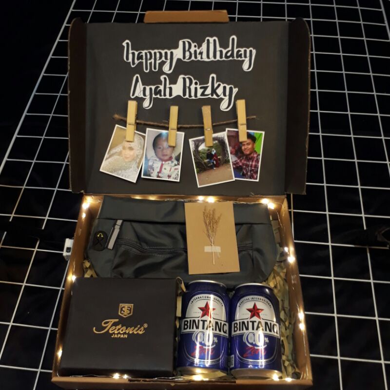 

hampers / gift box / gift milk / hadiah cowo / hadiah berkesan