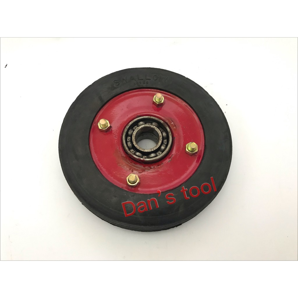 Roda Lorry 7 inch Double Bearing / Troli / Trolley / Lori