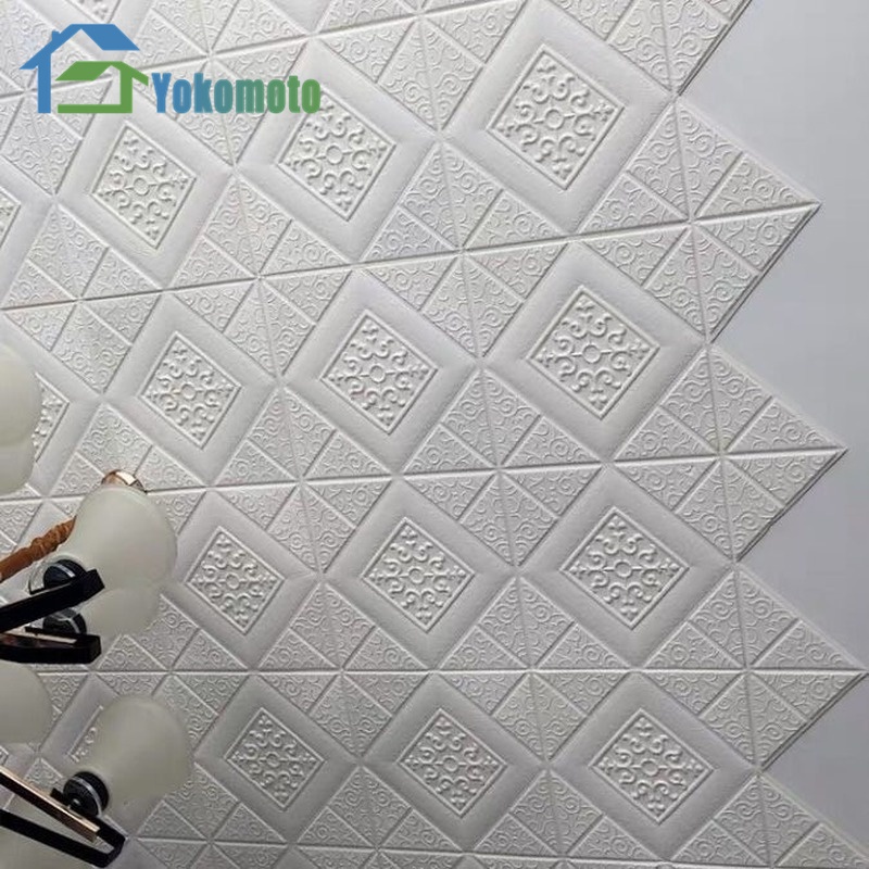 3D Wallpaper Dinding Drick Foam Plafon Dekorasi Dinding Kamar Tidur DIY Rumah High Quality-5