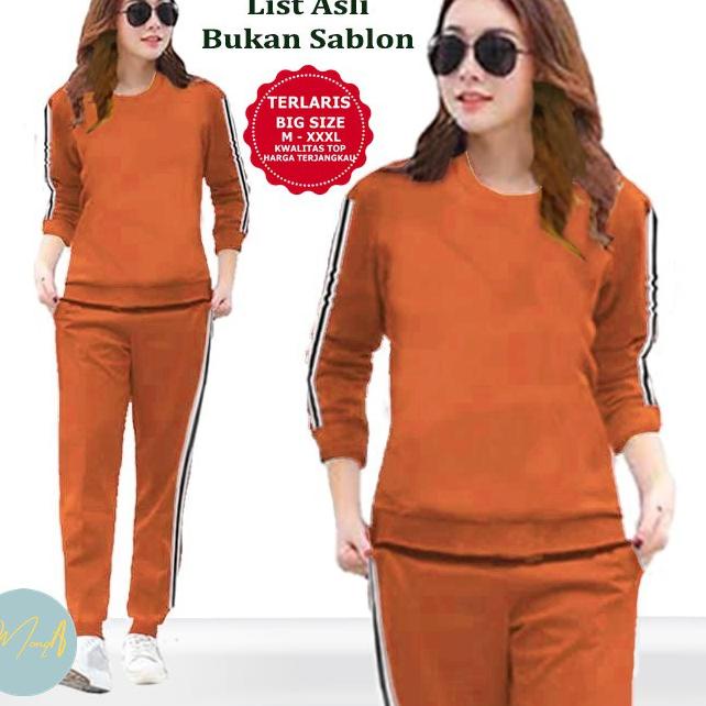 Pusat Produsen SETELAN OLAHRAGA WANITA / BAJU SENAM WANITA / BAJU TRENING CELANA PANJANG / BAJU OLAHRAGA 50017