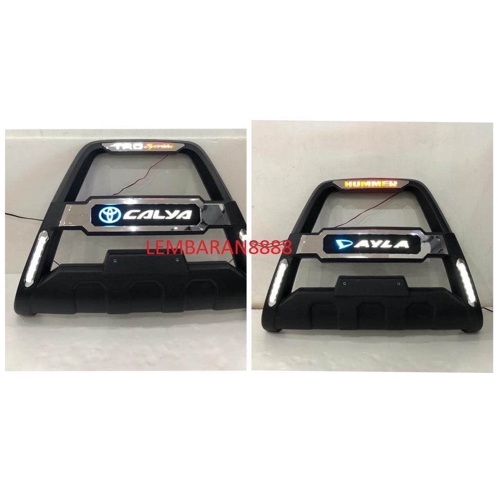 Tanduk depan bumper Calya Ayla HUMMER TRD SPORTIVO