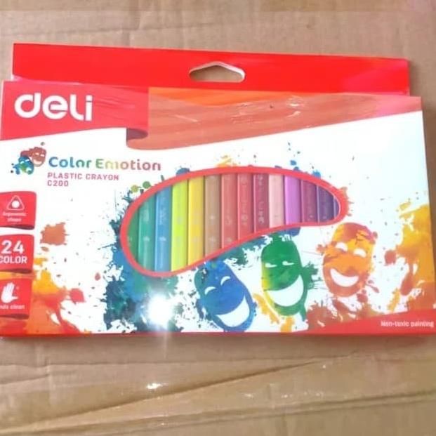 

Pensil Crayon Emotion 24 Warna C200 DELI