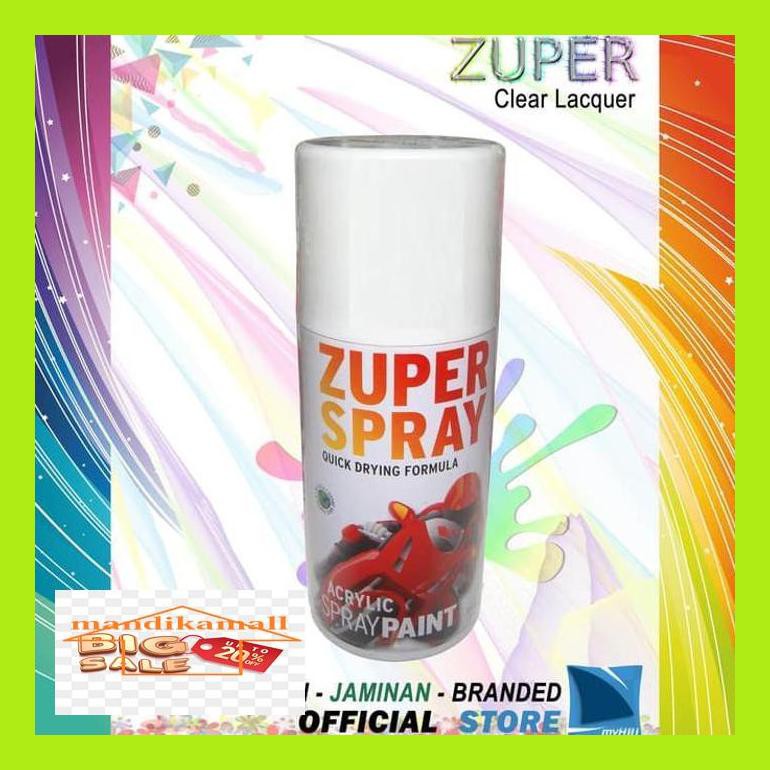 

Maraygs Cat Semprot Pengkilap Bening 150~300Cc Clear Lacquer Pernish Zuper - 150Cc 75Jhyar4