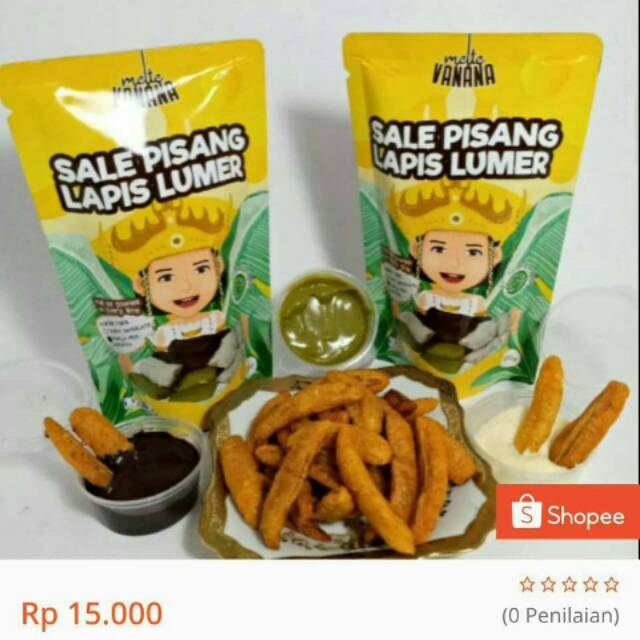 

Sale pisang lapis lumer