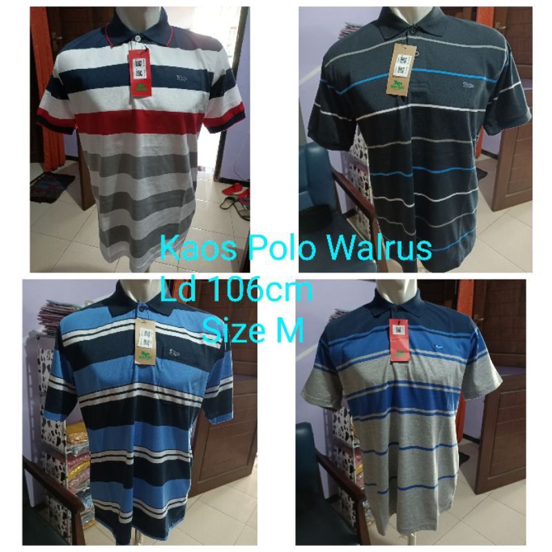 Kaos Polo Brand Matahari Walrus Original Brand Matahari