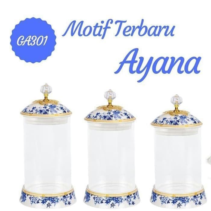 Glass Candy Jar Vicenza GA301