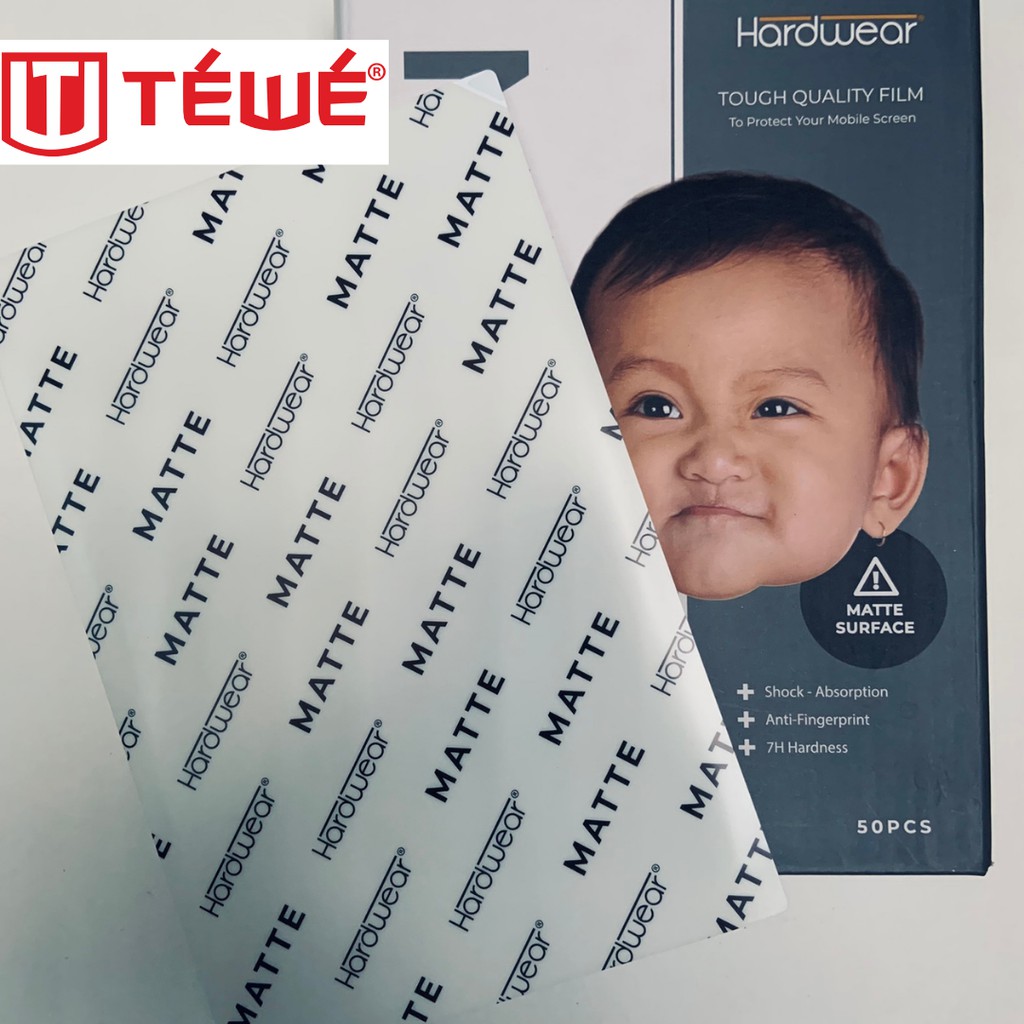 Hydrogel TEWE Hybrid Pro Anti Break Screen Protector Handphone Full Cover For All Brand All Varian