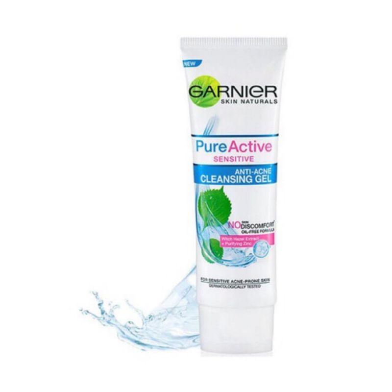 Garnier Pure Active Sensitive Anti Acne Cleansing Gel