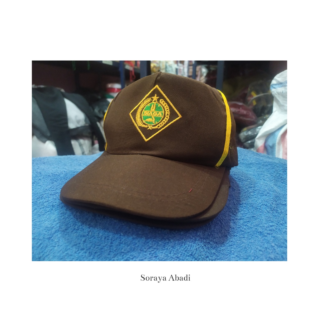 Topi Pramuka Siaga Pita Kuning