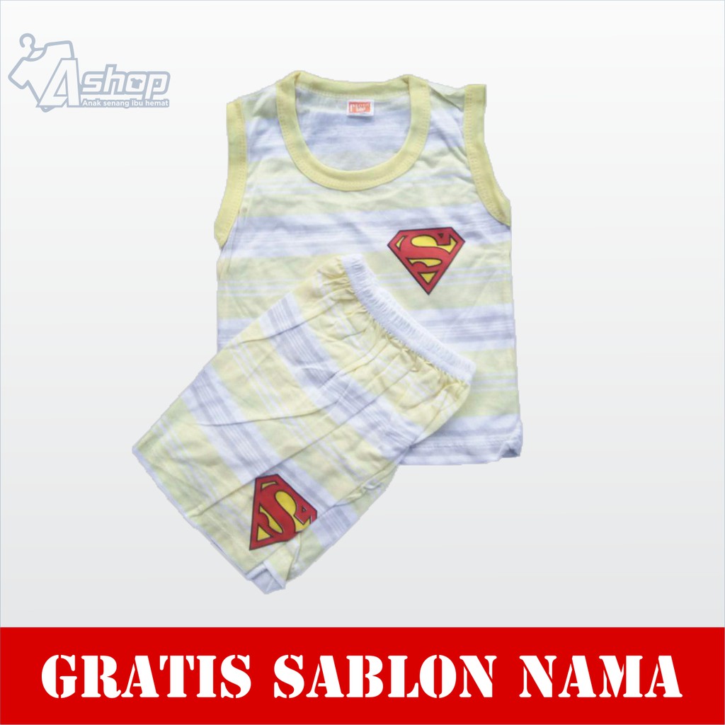 Baju Anak singlet pelangi 6 sampai 18 bulan