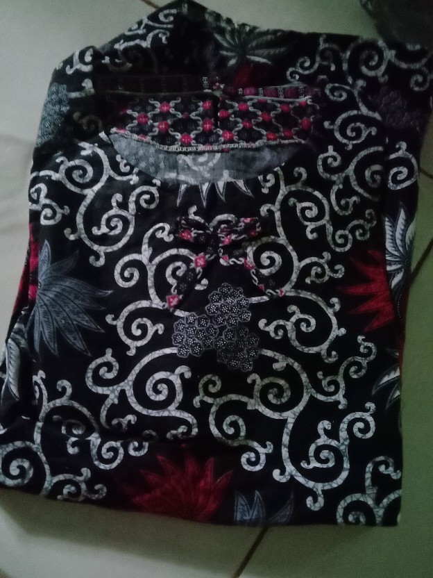 Couple Batik Hem Dan Blus Motif Terbaru