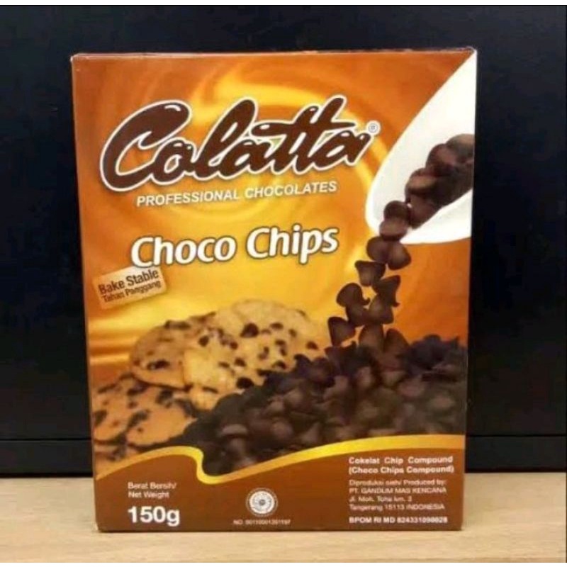 

Colatta Choco Chips / Coklat Chip / Cokelat Collata 150gr