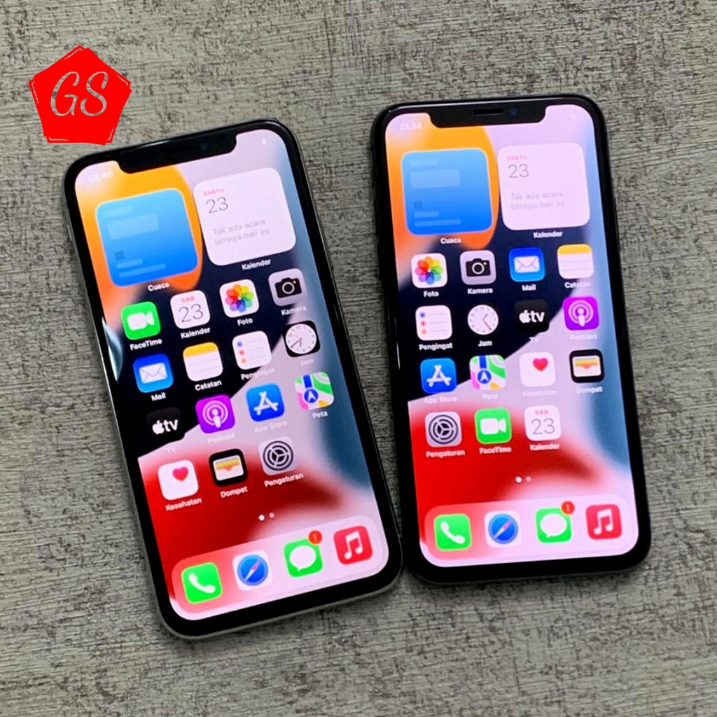 IPHONE X 256GB / 64GB SECOND ORIGINAL 100% MULUS / FULLSET