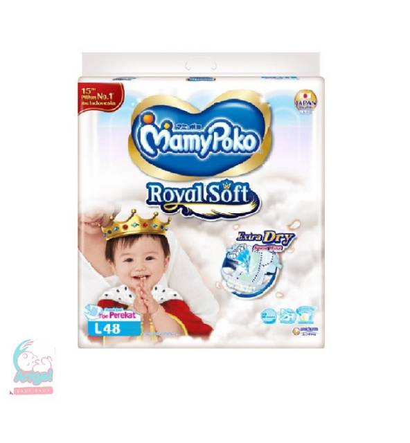 Mamypoko Royal Soft Tape S60 / M56 / L48 / XL40 / XXL32