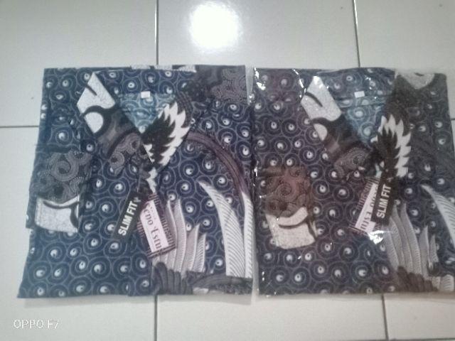 Kemeja Batik Pria Ppbtk07 Wsa04 Lengan Panjang /kemejapria/kemejabatik/batikpria/kemejabatikslimfit