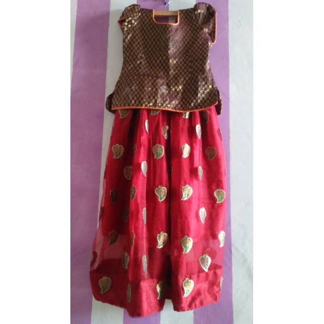 dress baju india anak ori