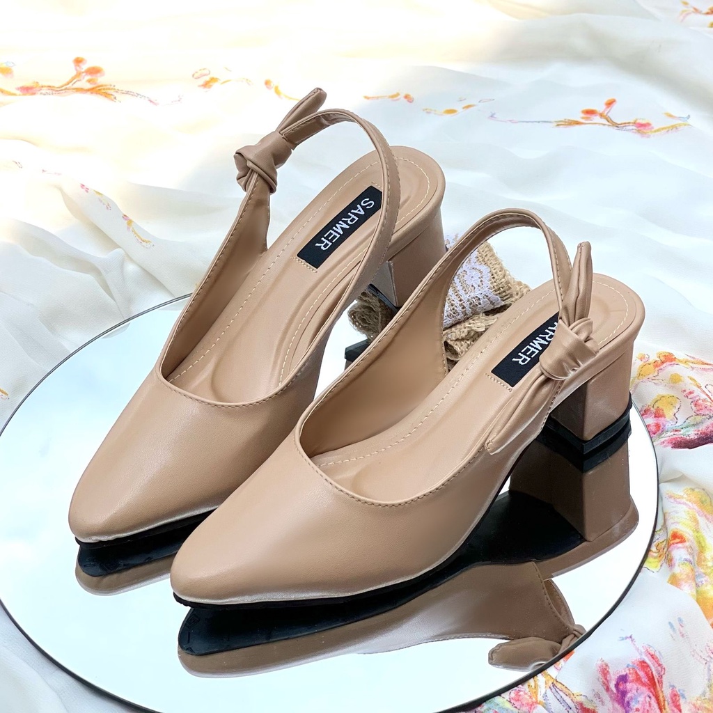 SARMER - DONA HEELS NUDE