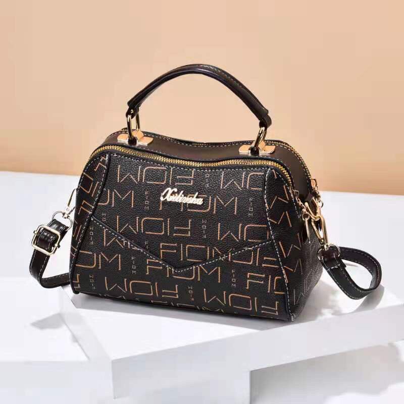 SG1475 syafniegalery hand bag import motif F 1824