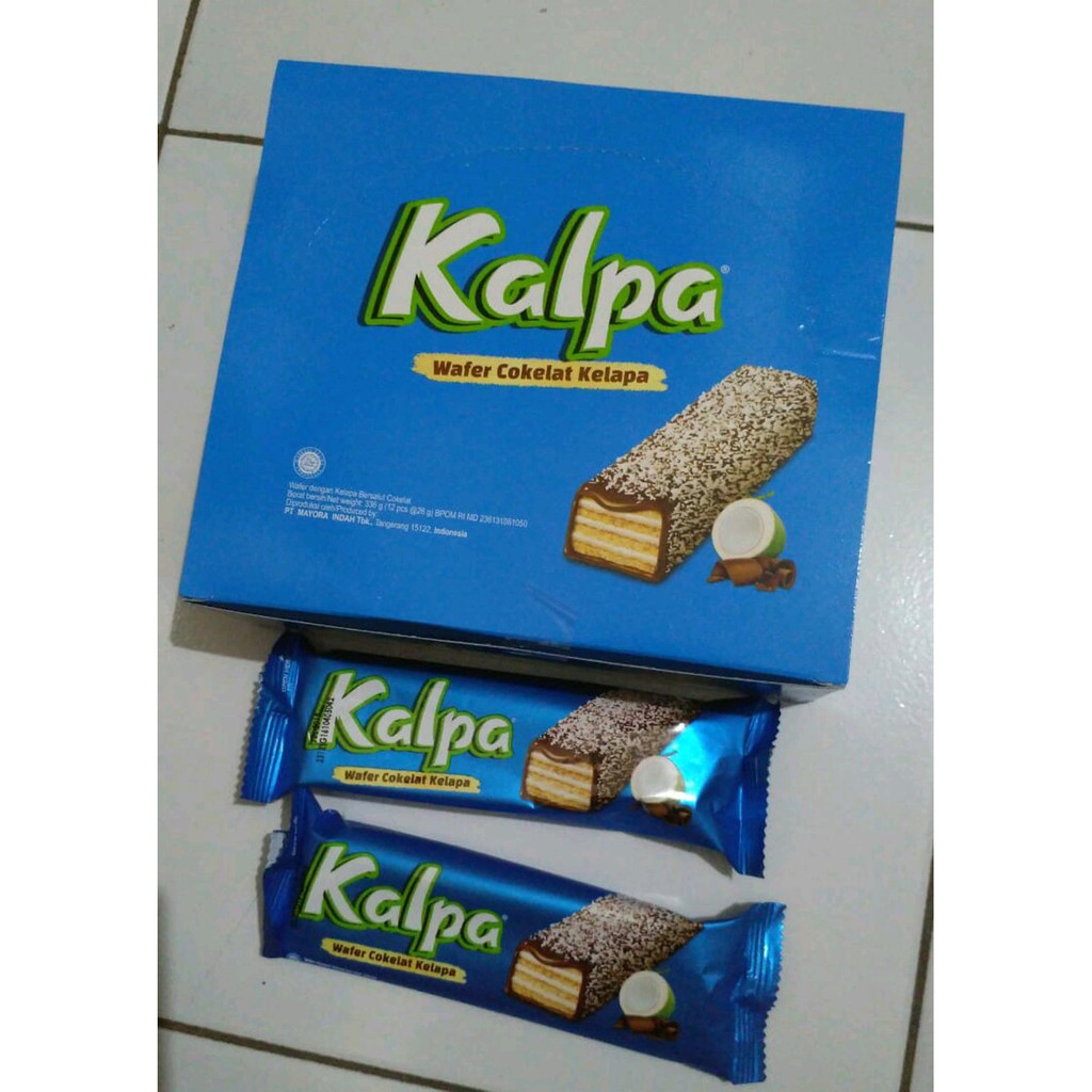 

Dijual KALPA wafer cokelat kelapa edisi grosir