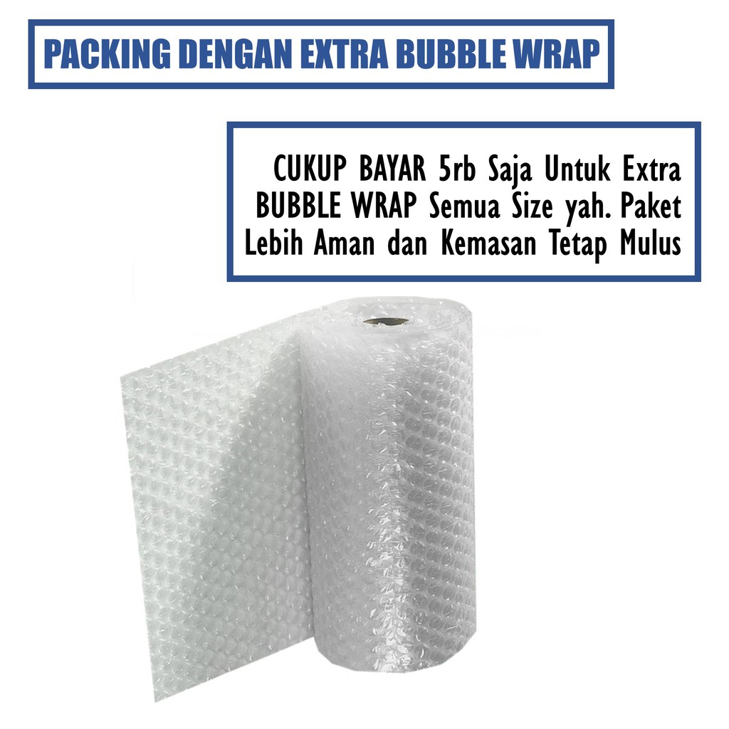 

Tambah Bubble Wrap / Extra Bubble Wrap Untuk Packing