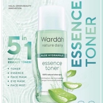 Wardah Nature Daily Aloe Hydramild Essence Toner