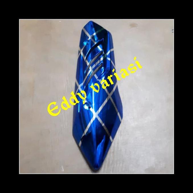 READY KNALPOT MOTOR. TUTUP KNALPOT YAMAHA FINO 125 BLUE XXX EKONOMIS