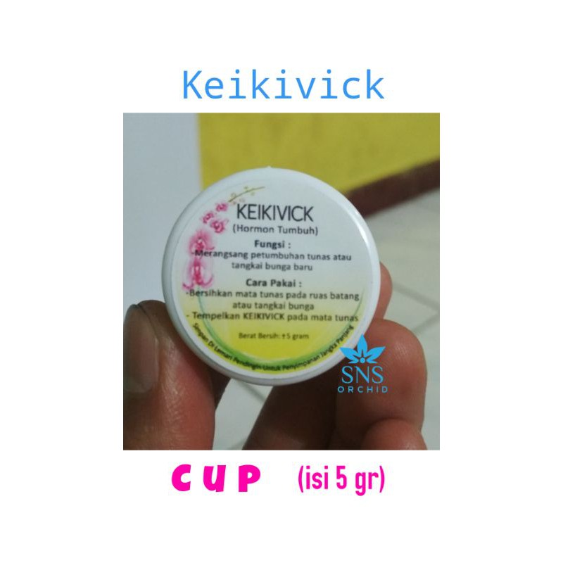 keikivick cup salep oles penumbuh bunga bud breaker hormon tunas